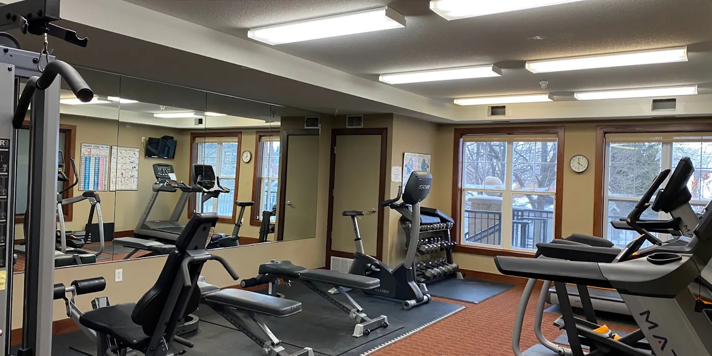 Fitness room after repainting by Villa's Pro Painting